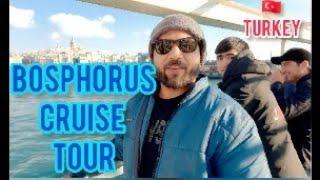 BOSPHORUS CRUISE ISTANBUL CHEAP & EASY | CRUISE  BETWEEN ASIA AND EUROPE 2022 | 4k UHD 60fps