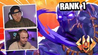 streamers react to rank 1 black panther "Taion_" | Marvel Rivals