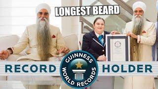 The World's Longest Beard . Sarwan Singh .  Guinness World Records