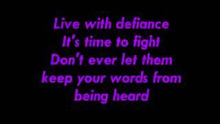 Black Veil Brides - Faithless (Lyrics)