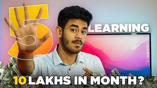  5 Life Lesson By 19 Year Old Millionaire | Aryan Tripathi Adymize