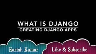 Chapter 3 : Creating Django Apps in Django Project