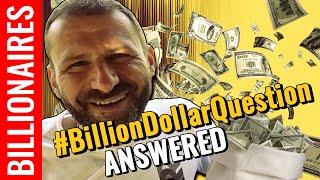 BILLIONAIRE Igor Rybakov answers the #BillionDollarQuestion (Interview) + Contest Resolution