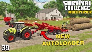 THIS WILL MOVE THE WOODCHIP BALES FASTER! Survival Challenge Multiplayer Riverbend Springs FS25 Ep39