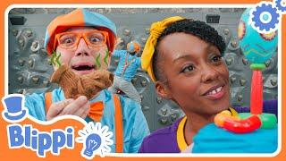 Blippi is a Tinkerer ! | Blippi & the Dove Self-Esteem Project | Blippi's Wonderful Talent Show