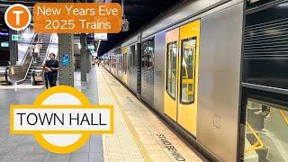 Transport for Sydney Vlog 921: Town Hall Part 5 - New Years Eve Trains 2025