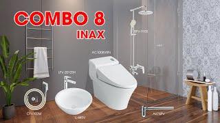 Trọn bộ Combo thiết bị vệ sinh Inax 8-2020