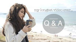 Q &A/The Longest Video ever. . . .  | Melissa Alatorre