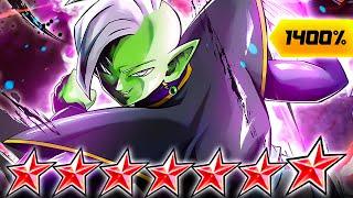 (Dragon Ball Legends) ZENKAI 7, 1400%, 14 STAR RED ZAMASU DID SOMETHING I COULD NOT BELIEVE!