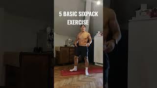 Try this 5 Exercise for this Summer #sixpack #sixpackworkout #fitnessshorts #shorts #shortsyoutube