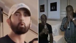 Eminem REACTS To Kevin Hart Being Spotted In Diddy Freak Off Video