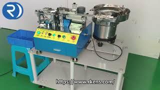 Easy Operation Polarity Detect Led lead Cutting Machine With Grippers RS-901K