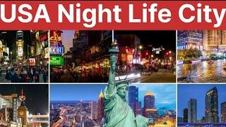 USA Night Life City / best nightlife cities in USA #nightlife