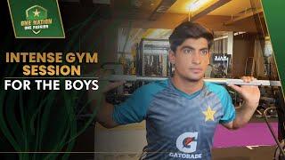 Sweat and hard work!  | Intense Gym Session for the Boys | #AsiaCup2022 | PCB | MA2L