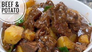 Beef And Potato Stew Recipe | How To Make Beef Stew On The Stove