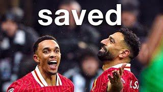 Liverpool SAVED agianst Newcastle...