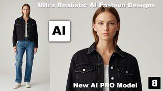 Create an Ultra Realistic AI Fashion Design - New PRO AI Fashion Model