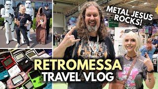 Meeting METAL JESUS ROCKS! - PS VITA and Retro Video Games (Travel Vlog RETROMESSA 2024)