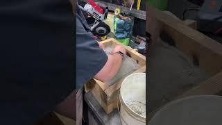Making a large chess set out of solid copper. #HandsomeOrHandy #MetalCasting