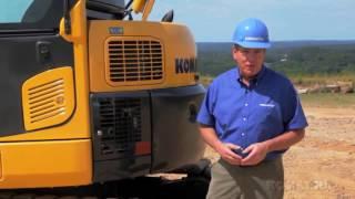 Komatsu crawler excavators | PC 88 MR 8 | The Machinery channel