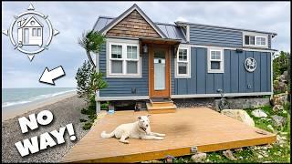 Her Stunning Tiny House in a coastal Tiny Home Village!