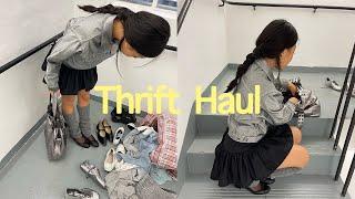 Secondhand Thrift Haul Try on | Autumn pickups