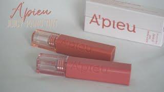 A'PIEU JUICY-PANG TINT RENEWAL SWATCH & REVIEW | Lululand