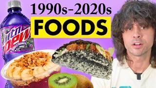 How has food changed in the last 30 years?