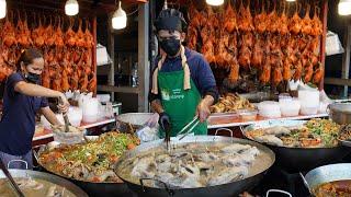 Best Roasted Duck & Steam Chickens, Ducks, More Food Selling On The Street - Rooster & Chicken Shop