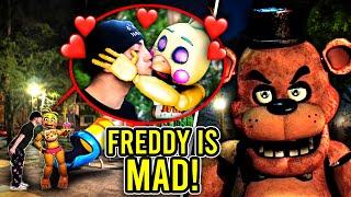 GOING ON A DATE WITH TOY CHICA IN REAL LIFE!! (FREDDY GOT MAD)