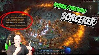 Hydra/Firewall Sorcerer Build B TIER Diablo 4 Season 5!