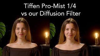 Tiffen Pro-Mist 1/4 Filter vs our 4x5.65" Diffusion Mist Filter (Affordable Pro-Mist alternative)