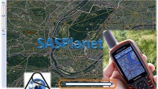 SASPlanet export Satellite image map for Garmin GPS