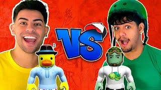 Xinglau VS Sandega - Batalha de Youtubers no Roblox