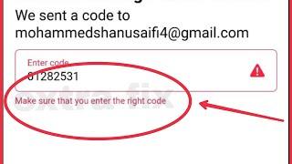 Facebook | Fix Make sure that you enter the right code Problem on get back confirm new login Issue