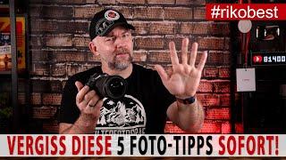  Vergiss diese 5 Foto-Tipps SOFORT! (Profis lachen darüber) Höchste Zeit, smarter zu fotografieren!