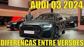 Audi Q3 2024 SUV e Sportback - Diferenças entre as versões