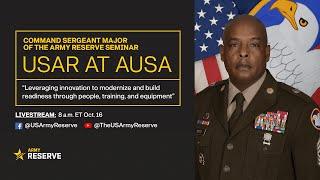 AUSA 2024 - Army Reserve CSM Panel