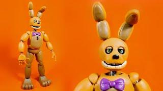 SPRING BONNIE (FNAF FAN MADE/FREDBEAR'S FAMILY DINER) PLASTILINA PORCELANA POLYMER CLAY