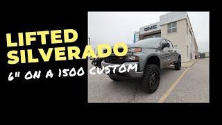 WHAT IT LOOKS LIKE - LIFTING A 2021 SILVERADO CUSTOM