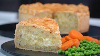 The CLASSIC SCOTTISH Potato, Cabbage, Onion, and Cheese Pie RUMBLEDETHUMPS in Pastry