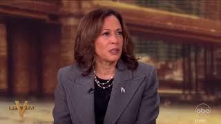 Kamala Says There Isn't A Thing She Would Do Different Than Biden!