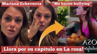 ¡Mariana Echeverría llora por su capítulo en La rosa de Guadalupe! | “Me hacen Bullying “ #lcdlfmx2