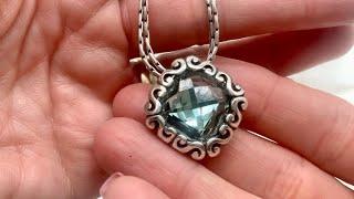 Shop Goodwill Jewelry Unboxing! Brighton Jewelry Lot Unbagging! Charm Bracelets and so much more!