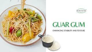 Guar Gum Enhansing Texture and Stability In Food Industry