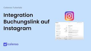 Integration Buchungslink auf Instagram (DE) - Calenso