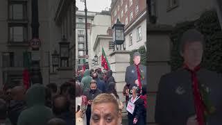 PTI protest outside Park Lane flats