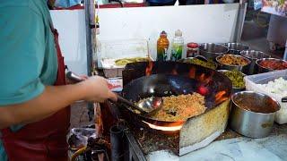 Chinese Street Food -Egg Fried Rice at night market for $1.50