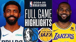 LAKERS VS MAVERICKS I FULL GAME HIGHLIGHTS NBA REGULAR SEASON 2024 January 7, 2025 2K25