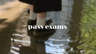 # EXAM SLAYER . . . pass all your exams without even trying ! get 100% in exams subliminal